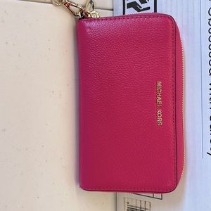 Pink Michael Kors Wristlets